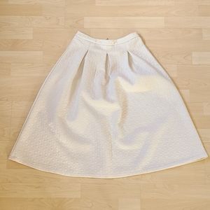 White Midi Skirt